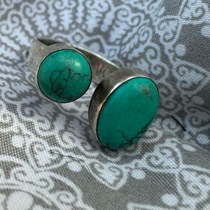Turquoise Stone Silver Ring